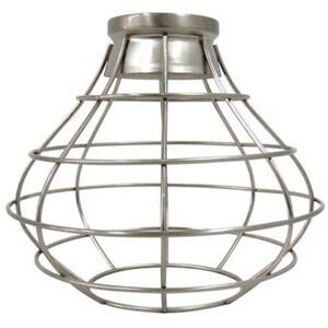 Style Selections Ravensport Silver Cage Pendant Light‎ Shade Industrial Set of 2